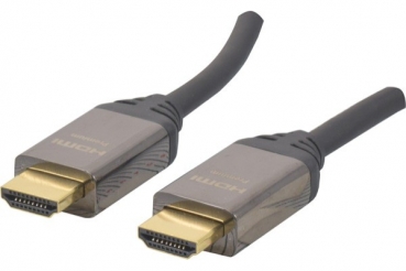 DEXLAN HDMI PREMIUM Highspeed Kabel mit Ethernet, High Qualitiy, HDMI St. A / HDMI St. A, 5,0 m