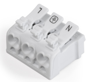 Lüsterklemme McPower mit Betätigungshebel, 0,5-2,5mm², max. 16A