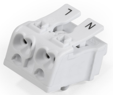Lüsterklemme McPower mit Betätigungshebel, 0,75-2,5mm², max. 16A
