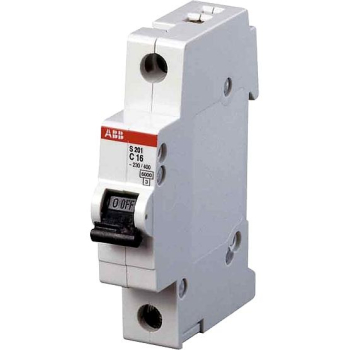 2CDS251001R0064,  Überstromschalter; 230/400VAC; lNenn: 6A; Pole: 1; für DIN-Schiene