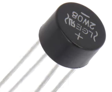 2W08, Brückengleichrichter: einphasig; Urmax: 800V; If: 2A; Ifsm: 50A