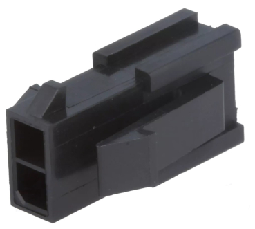 Steckverbinder: Leitung-Leitung; Stecker; männlich; PIN: 2; 3mm