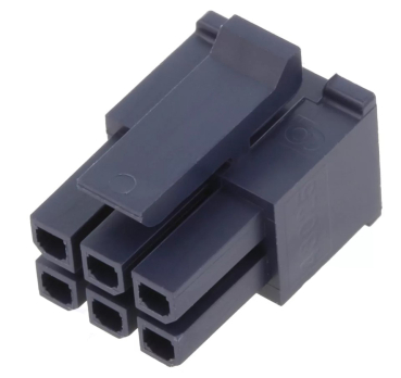 Stecker MicroFit 3.0 DR Rcpt 6Ckt Glühdraht