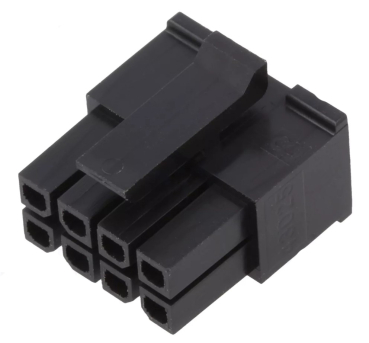 Anschluss MicroFit 3.0 DR Rcpt 8Ckt GW HF