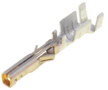 Kontakt; weiblich; vergoldet; 0,205÷0,519mm2; 24AWG÷20AWG; 5A; 3mm