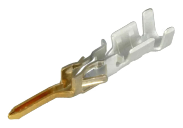 Kontakt; männlich; vergoldet; 0,25÷0,5mm2; 24AWG÷20AWG;