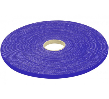 Klett-Montageband, 10 mm x 20,0 m, blau Zur leitungsschonenden Montage von Netzwerk- und Datenkabeln