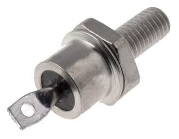 D22-10-12-R0, Diode: Gleichrichter; 1,2kV; 10A; Anode auf Schraube; DO4; M5; 1,5V