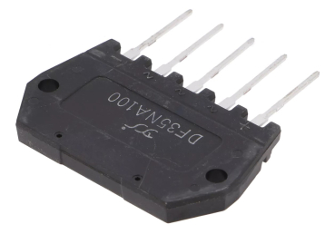 DF35NA100, Brückengleichrichter: dreiphasig; Urmax: 1kV; If: 35A; Ifsm: 400A