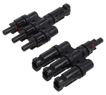 Verteiler; solar männlich x3,solar weiblich x3