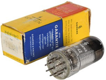 EAF42, Elektronenröhre, Mehrfachröhre, B8A, 8-pol, 6,3 V
