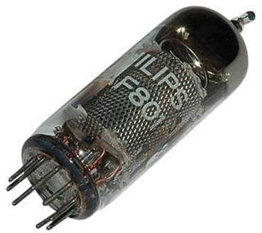 EAF801, Elektronenröhre, Mehrfachröhre, Noval, 9-pol, 6,3 V