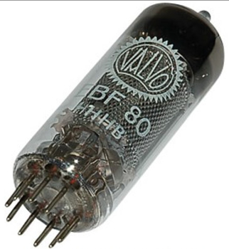 EBF80, Elektronenröhre, Mehrfachröhre, Noval, 9-pol, 6,3 V