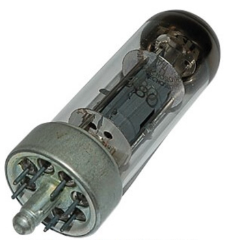 EBL21, Elektronenröhre, Mehrfachröhre, Octal, 8-pol, 6,3 V