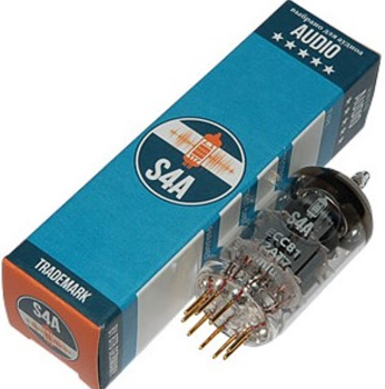 ECC81, Elektronenröhre, Doppeltriode, Noval, 9-pol, 6,3 / 12,6 V