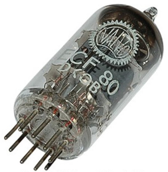 ECF80, Elektronenröhre, Mehrfachröhre, Noval, 9-pol, 6,3 V