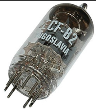 ECF82, Elektronenröhre, Mehrfachröhre, Noval, 9-pol, 6,3 V
