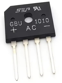 GBU 1010, Brückengleichrichter: einphasig; Urmax: 1kV; If: 10A; Ifsm: 150A