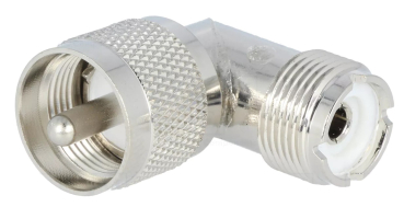 H3424, Kupplung; UHF männlich,UHF weiblich; 90°-Winkel