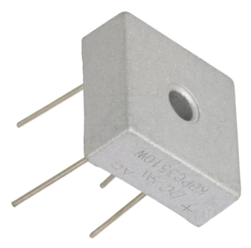 KBPC3510W, Brückengleichrichter: einphasig; Urmax: 1kV; If: 35A; Ifsm: 400A
