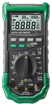 Digitaler Multimeter; LCD; (4000); VDC: 400mV,4V,40V,400V,600V