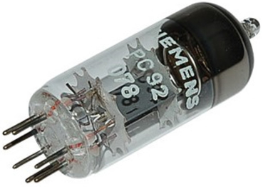 PC92, Elektronenröhre, Triode, Miniatur, 7-pol, 300 mA