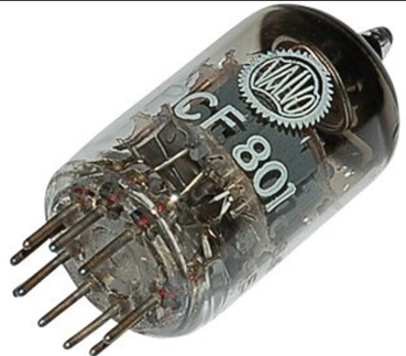 PCF801, Elektronenröhre, Mehrfachröhre, Noval, 9-pol, 300 mA