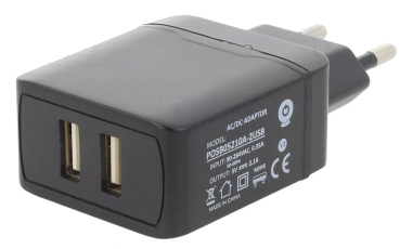 Netzteil: Impuls; Netz,Stecker; 5VDC; 2A; 10W; Aus: USB