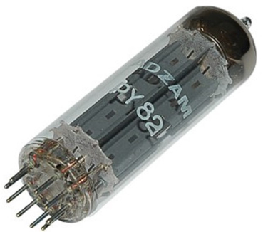 PY82, Elektronenröhre, Gleichrichterröhre, Noval, 9-pol, 300 mA