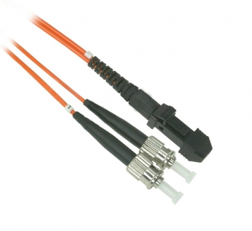 Preview: LWL Kabel 1xMTRJ 2xST MM 50/125 LSOH 3m