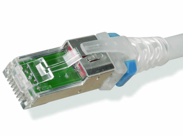 Copper, Patch Cord, RJ45, RJ45, Category 6A, UTP, T568A/B, Stranded, CM/LSOH-1, Yellow Cable, Clear Boot, 3 Meter, Bulk Pack, 26 AWG
