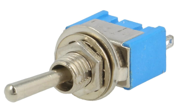 Schalter: Hebelschalter; Pos: 3; SP3T; ON-OFF-ON; 3A/250VAC; 20mΩ