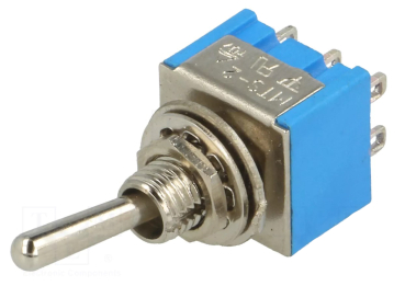 Schalter: Hebelschalter; Pos: 2; DPDT; ON-ON; 3A/250VAC; -25÷85°C