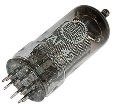 UAF42, Elektronenröhre, Mehrfachröhre, B8A, 8-pol, 100 mA