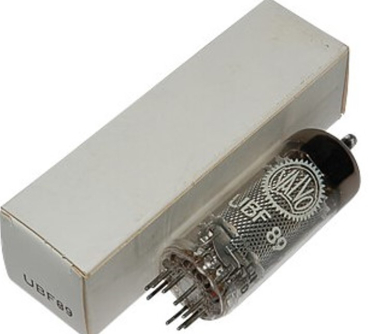UBF89, Elektronenröhre, Mehrfachröhre, Noval, 9-pol, 100 mA