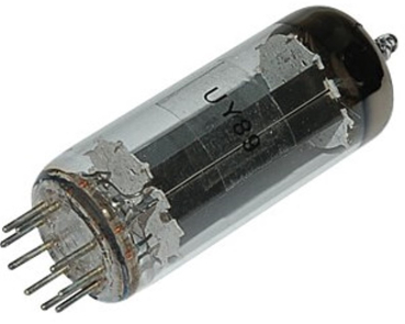 UY89, Elektronenröhre, Gleichrichterröhre, Noval, 9-pol, 100 mA