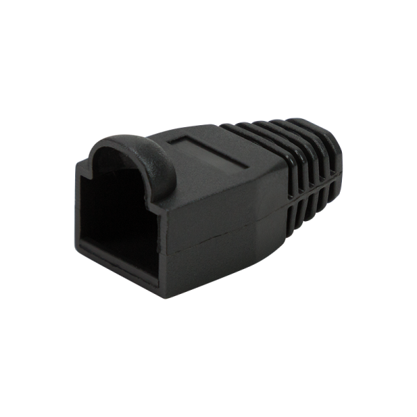 Knickschutztülle RJ45 schwarz gerade