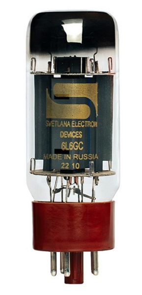 6L6GC, Elektronenröhre, Leistungsröhre, Octal, 8-pol, 6,3 V