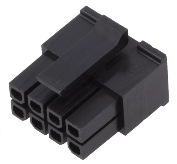 Anschluss MicroFit 3.0 DR Rcpt 8Ckt GW HF