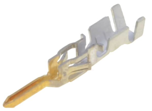 Kontakt; männlich; vergoldet; 0,25÷0,5mm2; 24AWG÷20AWG; 5A; 3mm