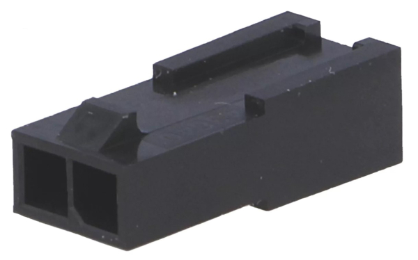 Steckverbinder: Leitung-Leitung; Stecker; männlich; PIN: 2; 3mm