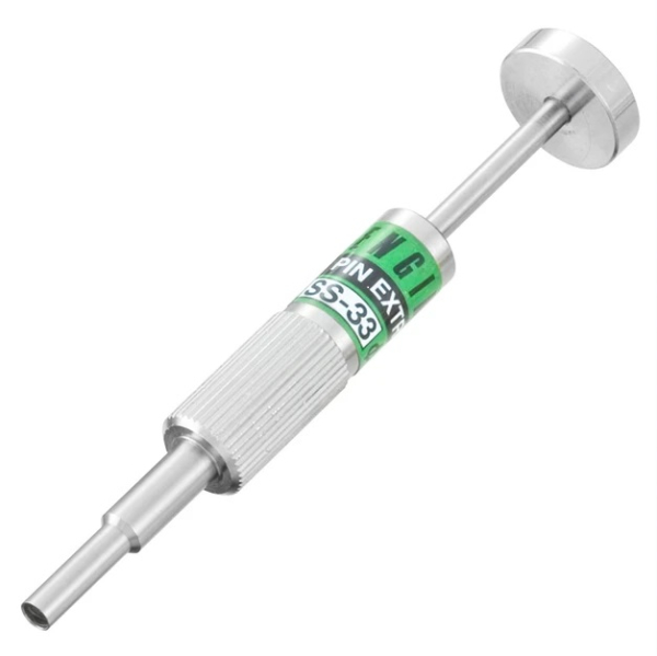 Werkzeug: für Demontage; Crimp-Kontakte; A: 12mm; B: 64mm; C: 21mm