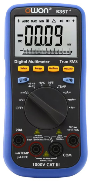 Digitaler Multimeter; Bluetooth; LCD; 3 5/6 Ziffern; 3x/s