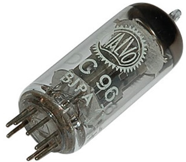 DC96,Elektronenröhre, Triode, Miniatur, 7-pol
