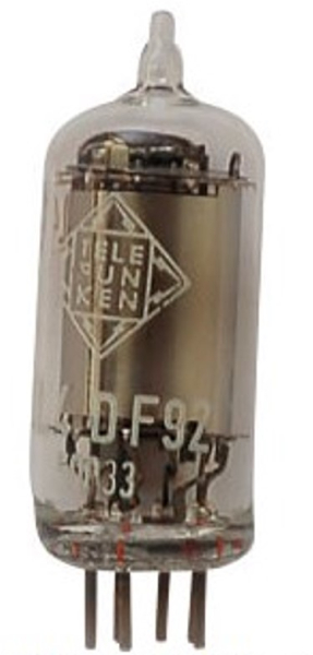 DF92,Elektronenröhre, Pentode, Miniatur, 7-pol