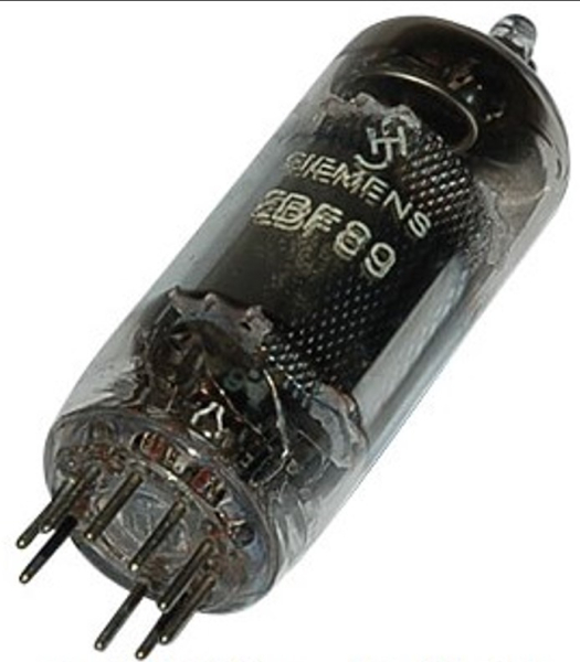 EFB89, Elektronenröhre, Mehrfachröhre, Noval, 9-pol, 6,3 V