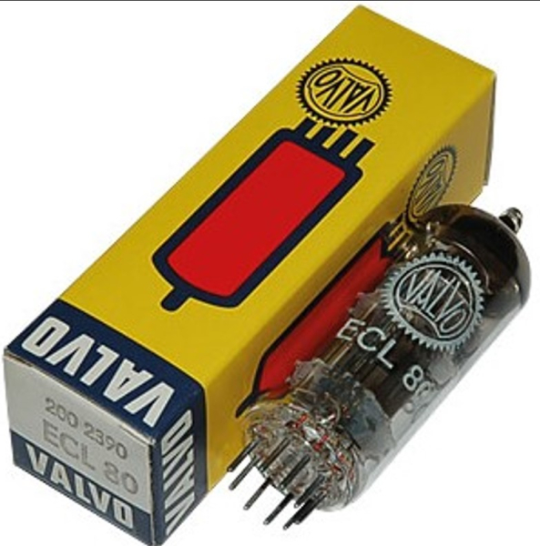 ECL80, Elektronenröhre, Mehrfachröhre, Noval, 9-pol, 6,3 V