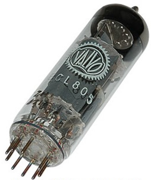 ECL805, Elektronenröhre, Mehrfachröhre, Noval, 9-pol, 6,3 V