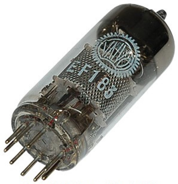 EF183, Elektronenröhre, Pentode, Noval, 9-pol, 6,3 V