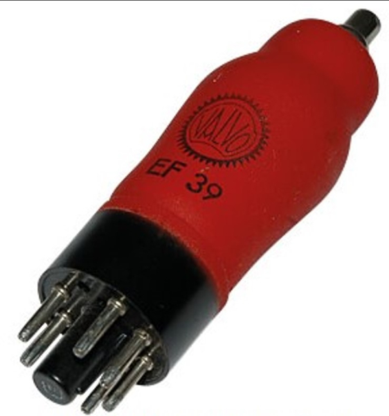EF39, Elektronenröhre, Pentode, Octal, 8-pol, 6,3 V